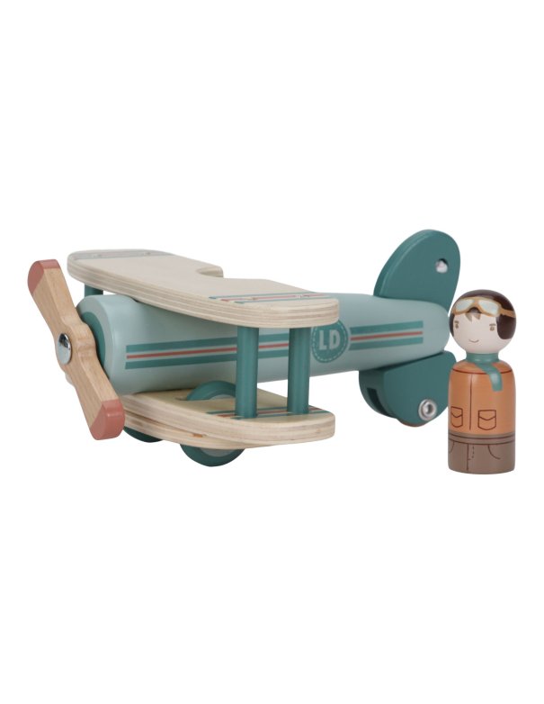 Avion en bois- Little Dutch