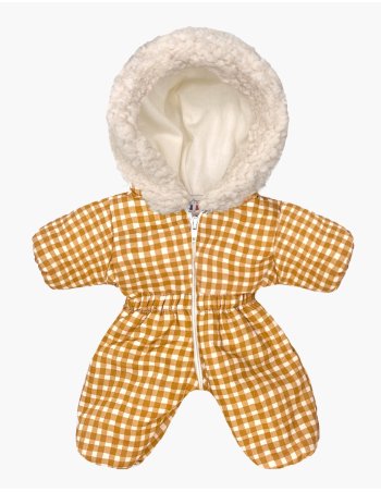 Combinaison de ski - Minikane Gigi Vichy caramel