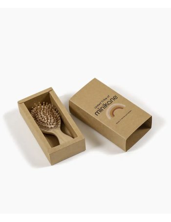 Brosse à cheveux en bois pour poupée Gordis Minikane