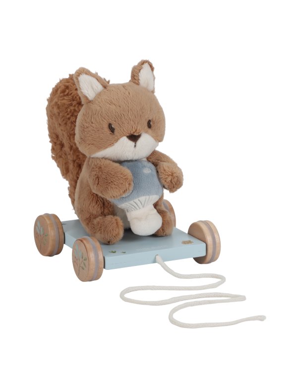 Peluche à tirer écureuil - Forest Friend