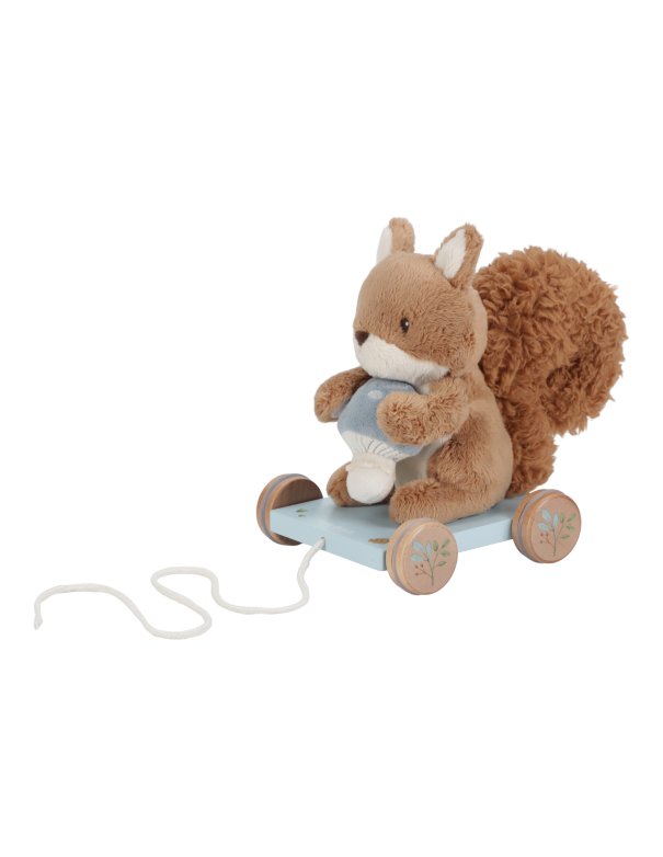 Peluche à tirer écureuil - Forest Friend little dutch