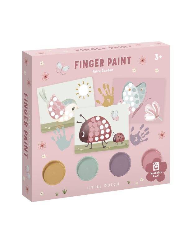 little dutch Kit de peinture au doigt - Fairy Garden