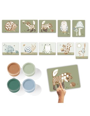 Kit de peinture au doigt - Forest Friend 2