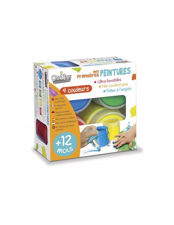 Mes premières peintures - Créa Lign