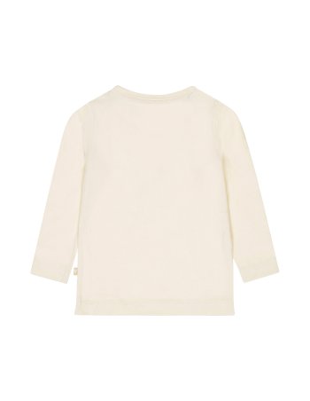 Tshirt manche longue bébé fille - sable 2