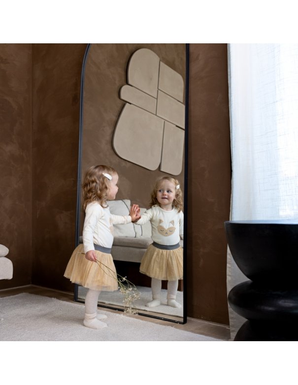 Tshirt manche longue bébé fille - sable