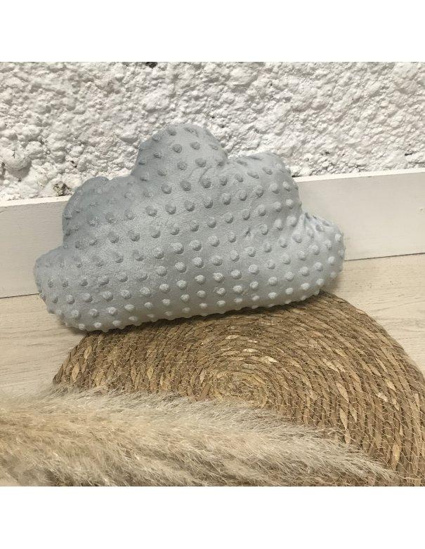 Coussin nuage renard gris