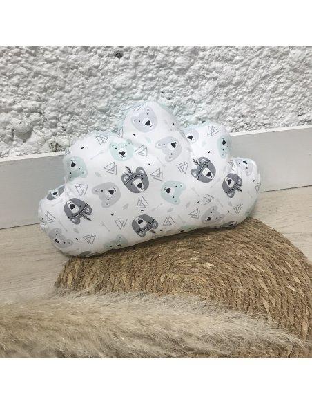 Coussin nuage ours