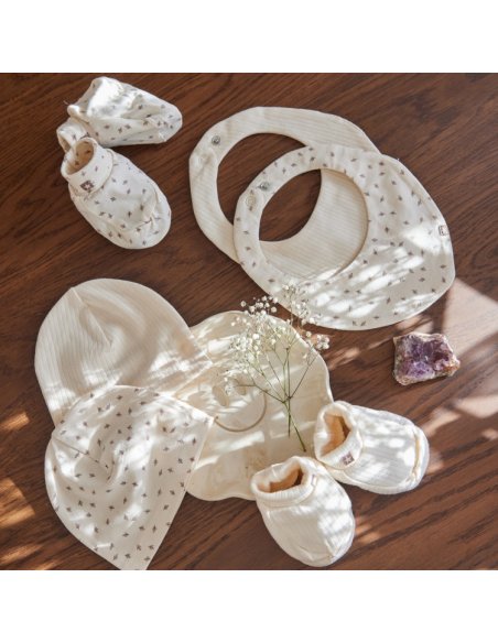 Ensemble naissance bébé 6 pièces en coton biologique