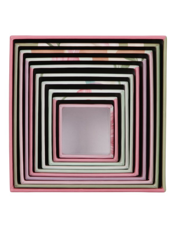 Cubes à empiler en carton - Fairy Garden Cubes à empiler en carton - Fairy Garden