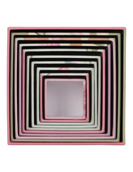 Cubes à empiler en carton - Fairy Garden