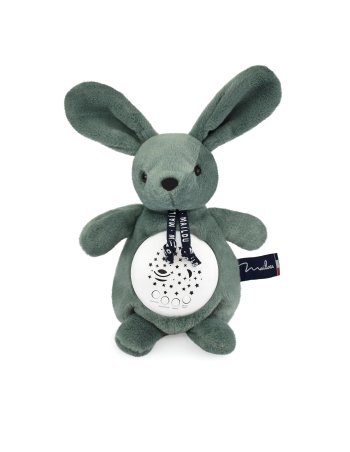 Veilleuse musicale projecteur avec chansons douces – Lapin vert 2