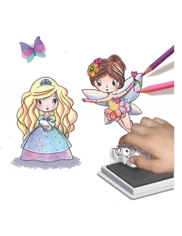 Personnages à tamponner : Princesses...