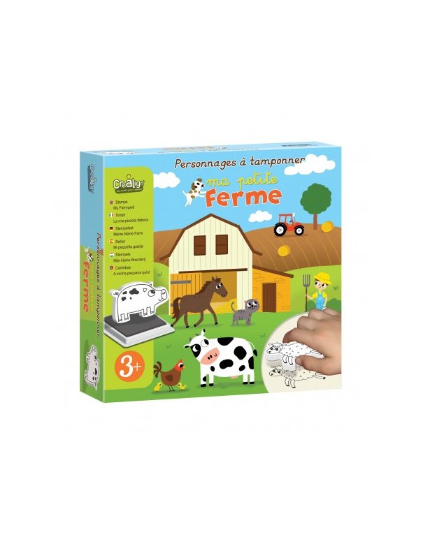 Personnages à tamponner : Ma Petite Ferme crealign