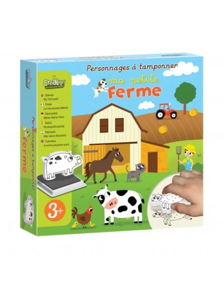 Personnages à tamponner : Ma Petite Ferme crealign